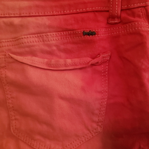 Freestyle Junior sz 3 Misses  shorts hot pink trendy - Picture 4 of 4